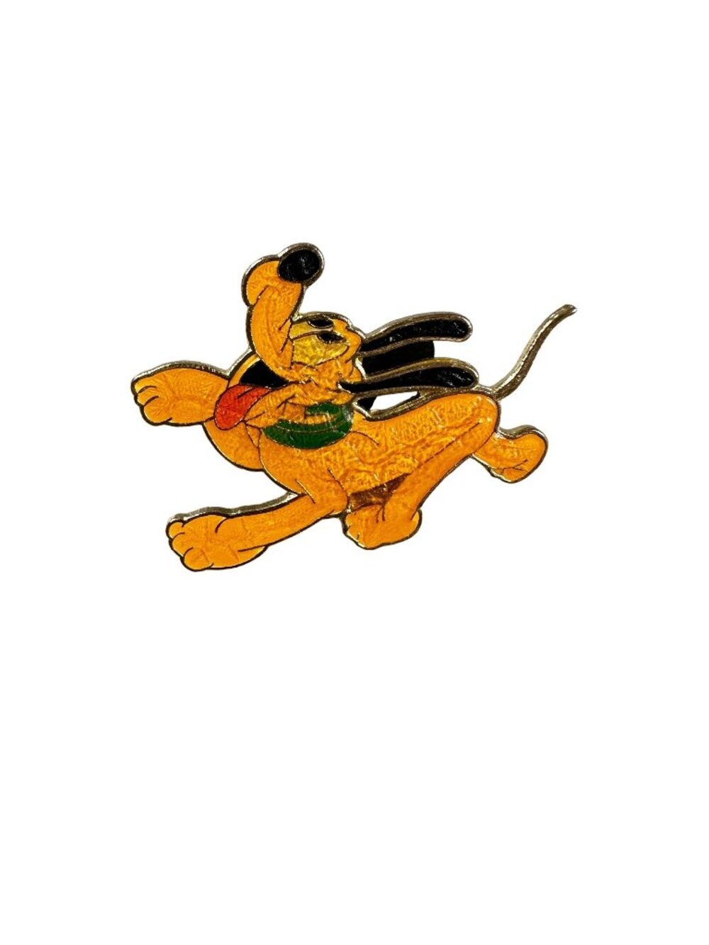 Disney Pluto Vintage Trading Pin Mickey Mouse Dog Brooch Jewelry Badge Lapel Pin